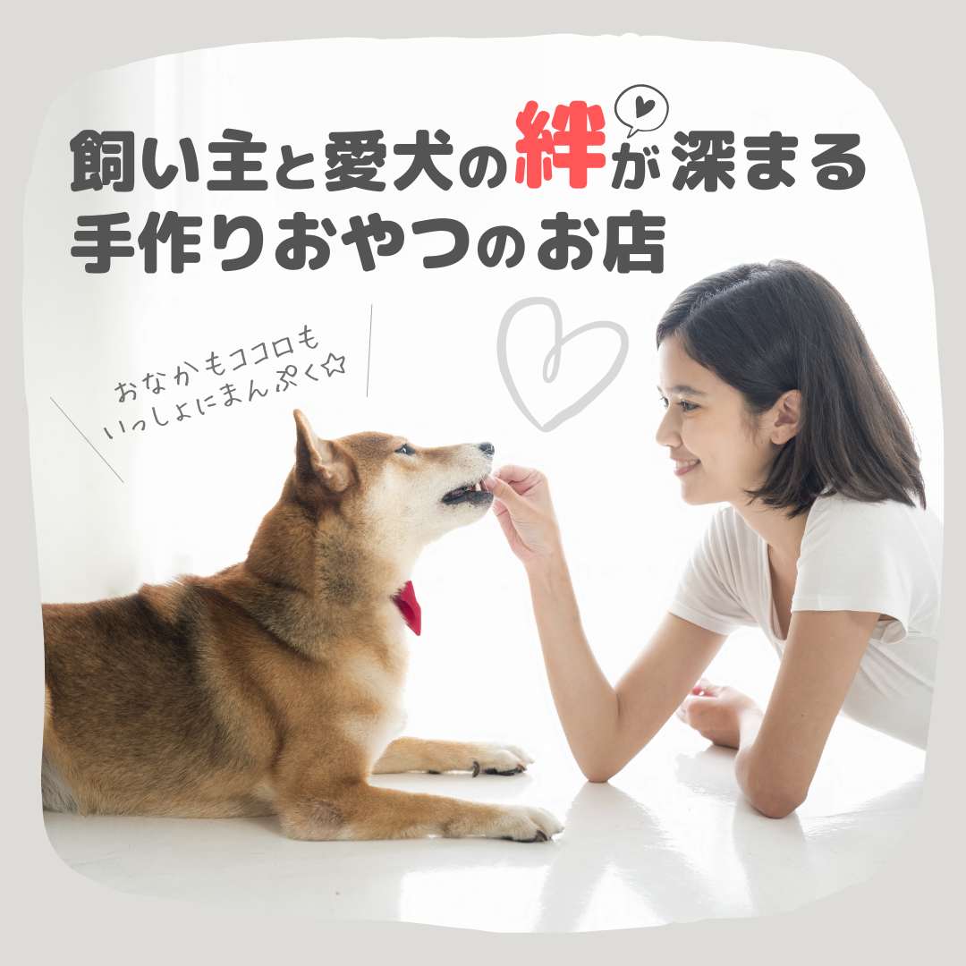 飼い主と愛犬の絆が深まる手作りおやつのお店 ポンマロクッキー