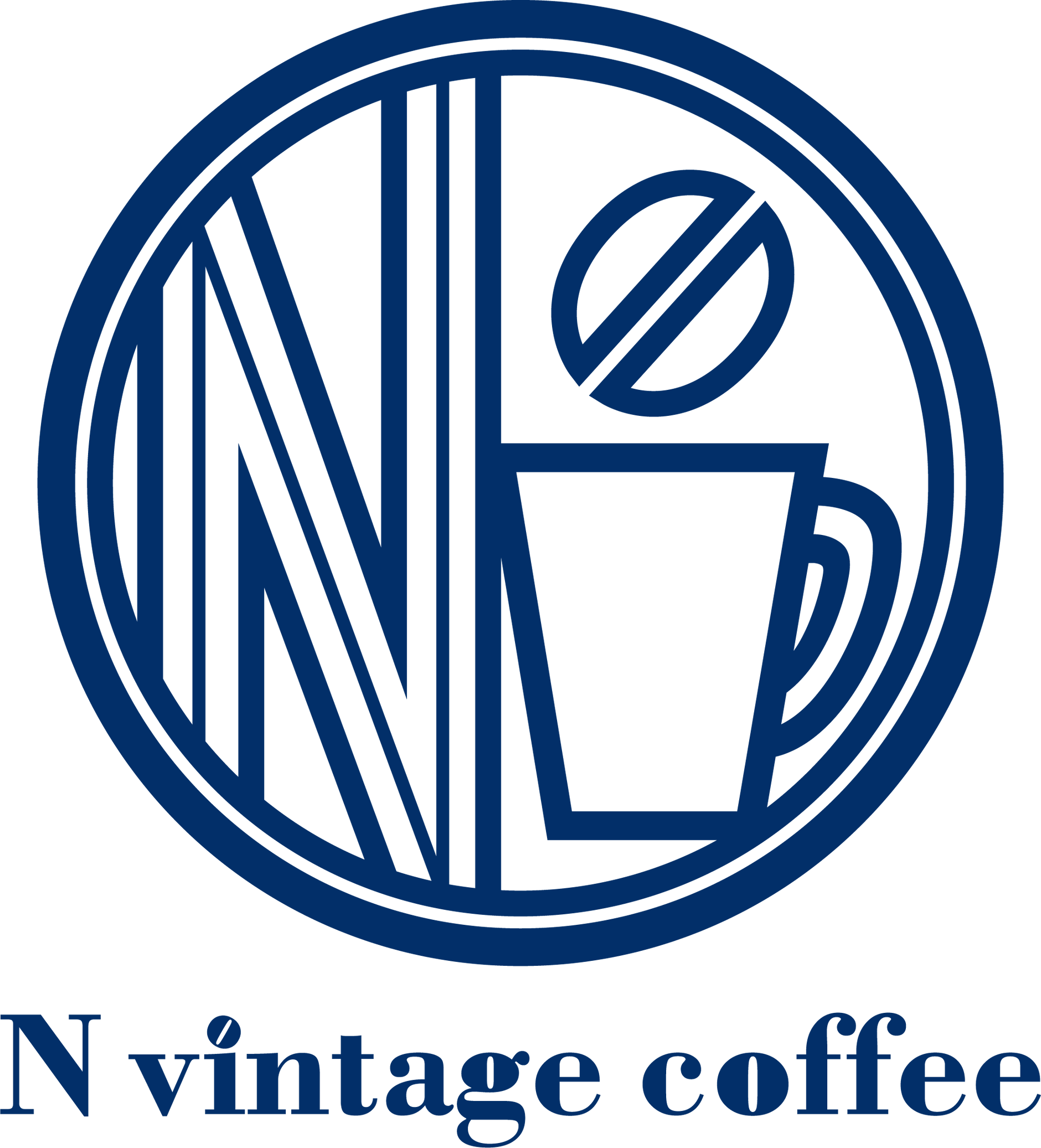 N vintage coffee