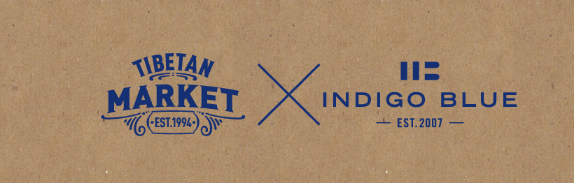 Tibetan Market & Indigo Blue