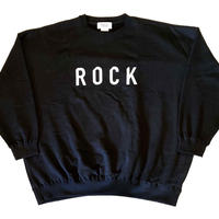 ROCK CREWNECK WIDE SWEAT