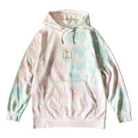 AYH PALMTREE TIE-DYE HOODY SWEAT