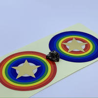 宇宙パワーシール５８ｍｍ 陰陽１組 Big Bang 隕石直売所 銀座