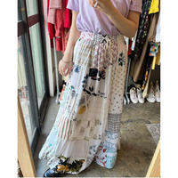 Indian handmade patchwork  skirt