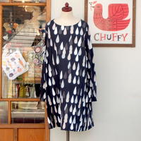 マリメッコ Marimekko Pieni Unikko 七分袖ワンピース 大きいサイズ