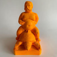 Italian colored Urashima-Taro statues