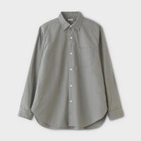 PHIGVEL‐MAKERS Co．Regular Collar Dress Shirt　（sage green)