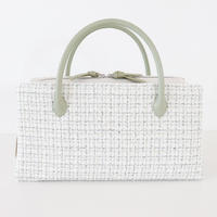 利休バッグ / Matcha × White/ R_1040