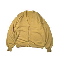 unknown “acrylic cardigan” / size fit like M-L / color:ﾏｽﾀｰﾄﾞ