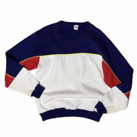 Jerzees “crazy pattern “crewneck sweat / size L