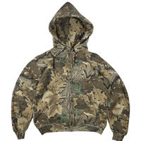 Jerzees outdoors “ real tree full zip up hoodie” / size M / made in USA