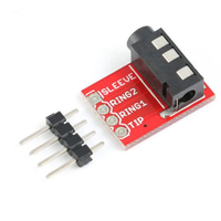 TRRSステレオプラグボード (3.5mm)