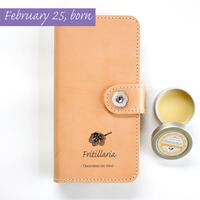本革スマホケース 12月15日生まれの方 誕生花 オドントグロッサム 花言葉 特別 誕 本革スマホケース 12月15日生まれの方 誕生花 オドントグロッサム 花言葉 特別 誕