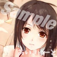 著作権フリー 女子 アニメ アイコン 可愛い 青髪 ミディアムヘア Twitterなどsn