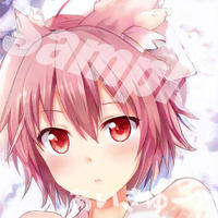 著作権フリー女の子かわいいアイコン かっこいい クール 緑髪 ロングヘア Sns用イラスト