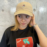 スーパーキッズラビスターキャップ（黒/ベージュ）