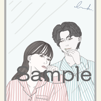 ツーショットイラスト Irukaオリジナルタッチ Festher