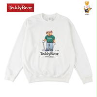 送料無料 SALE 70%OFF TEDDY BEAR （テディベア）　トレーナー メンズ レディース TDBR-042-B ロゴ キャラクター ゴルフ スウェット シャツ アメカジ
