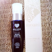 moani organics GOLDEN JOJOBA OIL extra pure for all skin types ゴールデンホホバオイル保湿美容液(無香料)