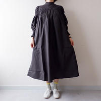 Universal Tissu ユニバーサルティシュ Usaコットン ギャザー ワンピース