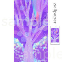 天使のピアノー光の音楽ー スマホ壁紙 まうはなや