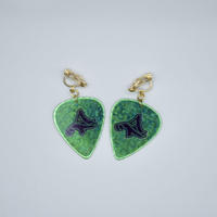 ATロゴ ピックイヤリング【Green】