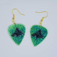 AT ロゴピックピアス【Green】