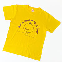 Rock and Roll & You!／ひよこまめＴシャツ（ひよこイエロー）