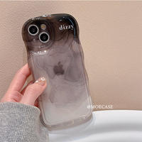 暈し染め模様  iphone14pro/14plusケース  滑りにくい iphone13/12/11カバー 高級感 耐衝撃 ファッション[M2312]