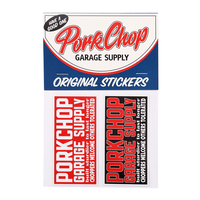 PORKCHOP - SQUARE STICKER SET
