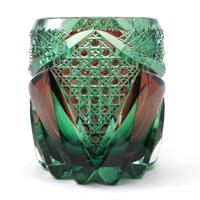 鍋谷グラス工芸社】男のロック 赤／青 | web-flake.com