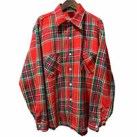 70's BIG MAC FLANNEL SHIRT DAMAGED