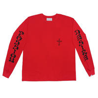 LONG SLEEVE T-SHIRT 'THE TOWN (RED)