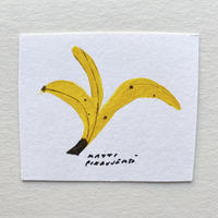 Matti  Pikkujämsä イラスト原画  バナナ