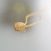 Paisley diamond necklace