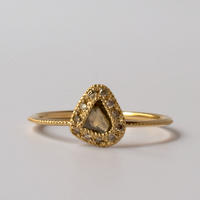 pebble diamond ring