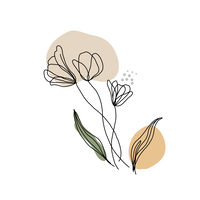 花イラスト 2点 ダウンロード Rusticsign