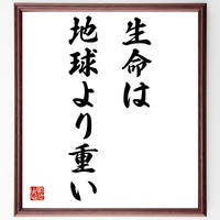 書道色紙 高村光太郎の名言として伝わる 僕の前に道はない 僕の後ろに道は出来る 額付き 受注