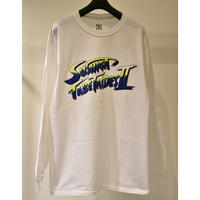 TACORIDE / SUSHI 2 LONGSLEEVE TEE (WHITE / BLUE)