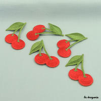 Ecusson « Fruit 2 cerises »