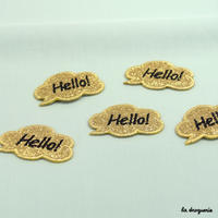 Ecusson « HELLO ! »