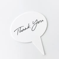 TM001【Thank Youメッセージピック】100枚入り