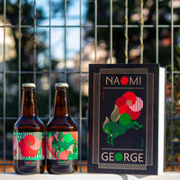 大森山王ビール「NAOMI&GEORGE」２本スペシャルギフトボックスセット