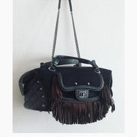シャネル CHANEL ワイルドステッチ チェーンショルダーバッグ