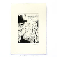 タダジュン「GOD REST YOU MERRY GENTLEMEN」銅版画＊シート