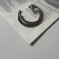 S ____ 001 . silver hoop