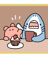 【namelessmm2】月額制オンラインコミュニティ～サメとメンダコ「いつものCAFEでまちあわせ」～