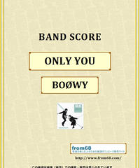 Boowy ボーイ わがままジュリエット バンド スコア Tab譜 楽譜 From68