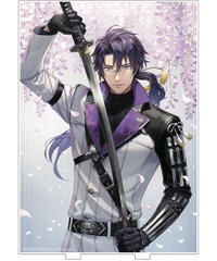 刀剣乱舞 Online 描き下ろしイラスト へし切長谷部 アクリルパネルスタンド 特別展