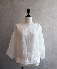 Gauze#  　G736　ARTIST  BLOUSE・ホワイト