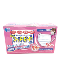 送料無料 Newスーパーガードマスク ふつうサイズ 50枚 36箱入り T H T オ